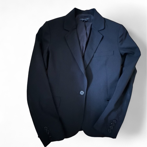 Theory Jackets & Blazers - Theory Black Blazer size 0 (imperfect)